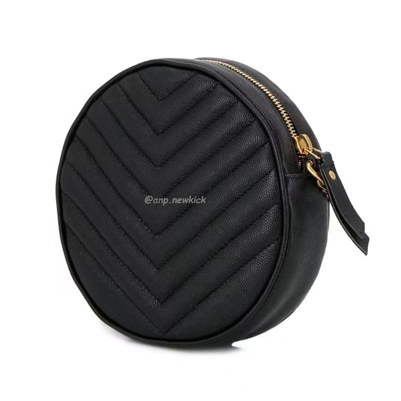 Saint Laurent Circular Quilted Crossbody Bag (12) - newkick.vip